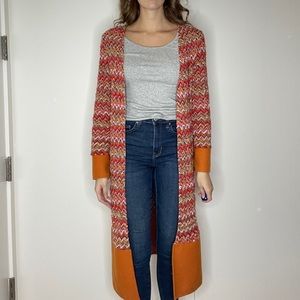Colorful cardigan